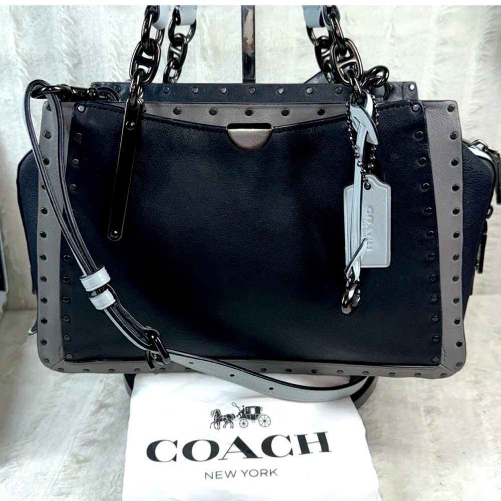 Coach Dreamer colorblock with Rivets like new